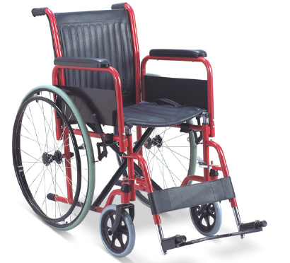 Standard folding wheelchair supplied by VHC Holdings
